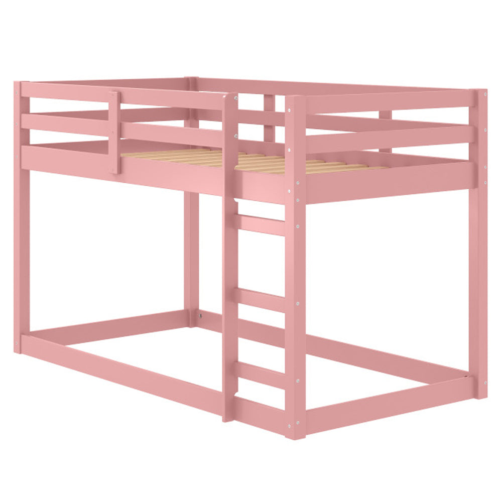 Gaston II Twin Loft Bed - Pink