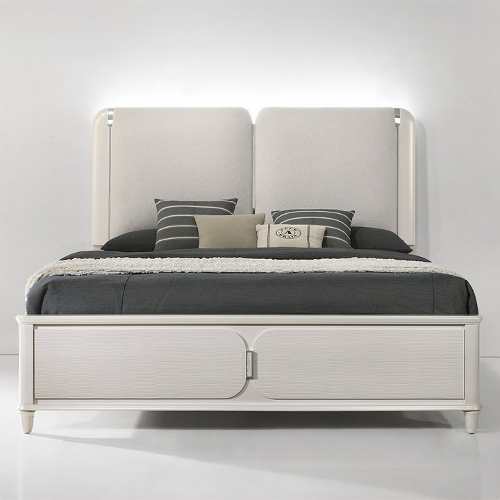 Laveda Eastern King Bed with LED