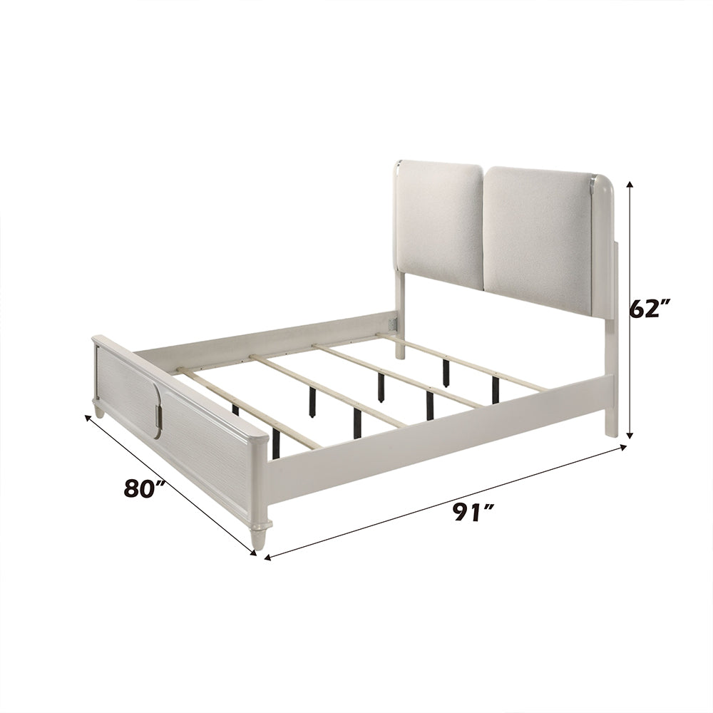 Laveda Eastern King Bed with LED