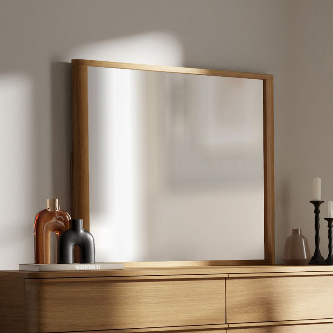 Zoey Mirror - Oak – view 5