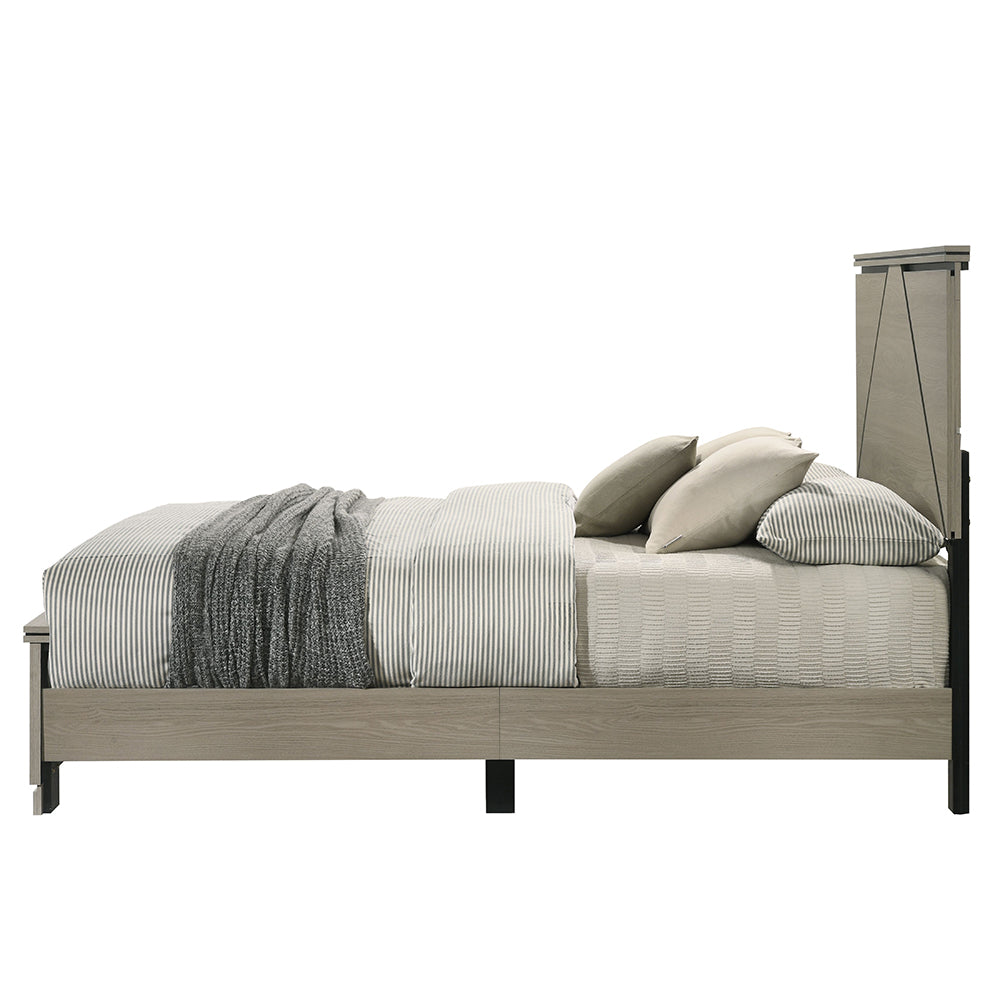 Joanna Queen Bed with LED