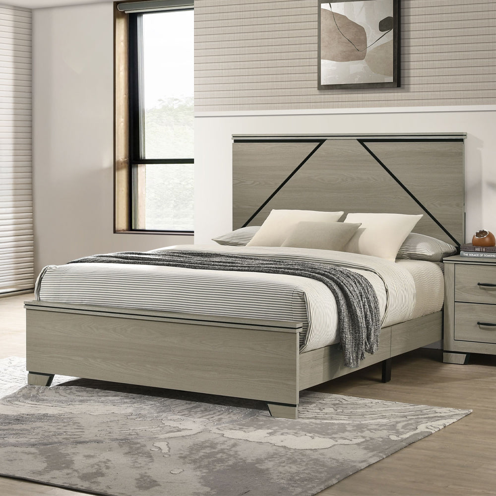 Joanna Queen Bed with LED