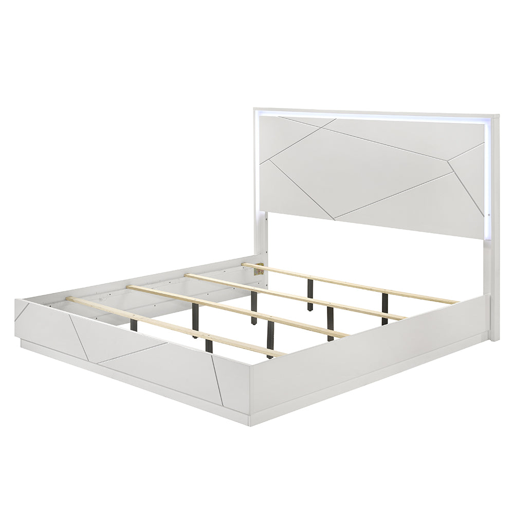 Esther Queen Bed with LED