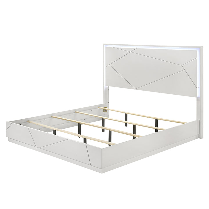 Esther Queen Bed with LED