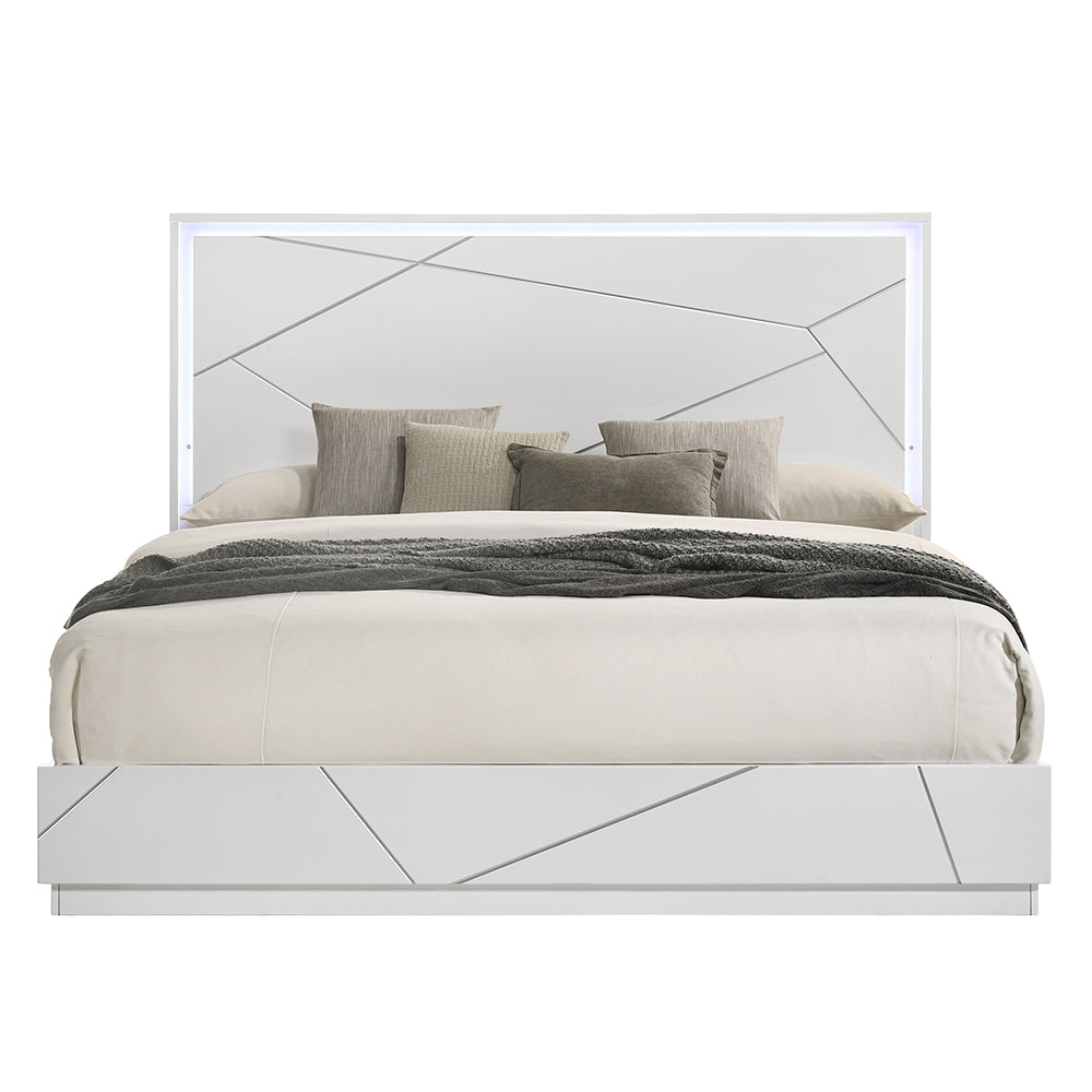 Esther Queen Bed with LED