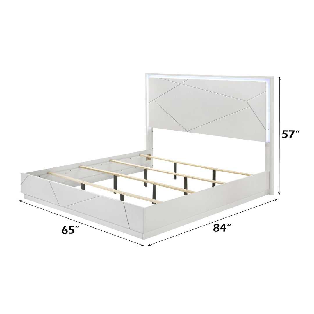 Esther Queen Bed with LED