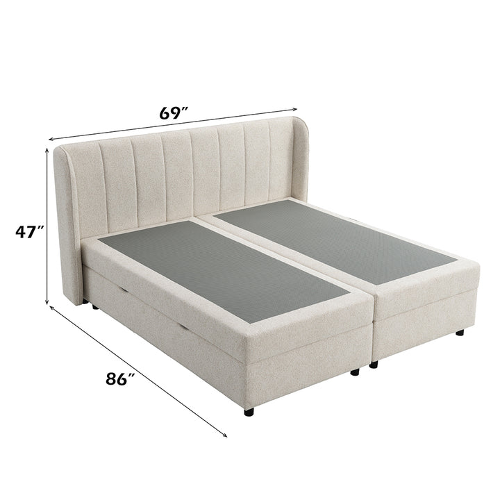Adonia Queen Bed with Storage