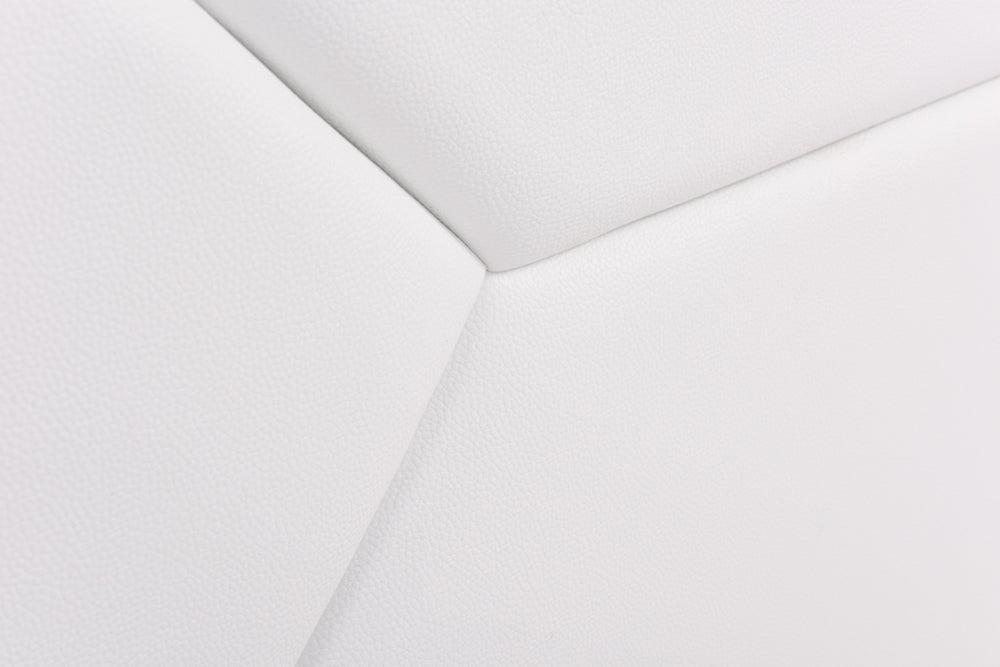 Candid Modern White Bed - View 4
