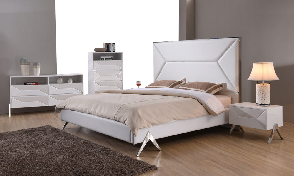 Candid Modern White Dresser - View 3