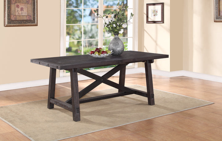 Modus Furniture 7Yc961 Yosemite Solid Wood Rectangular Extension Table