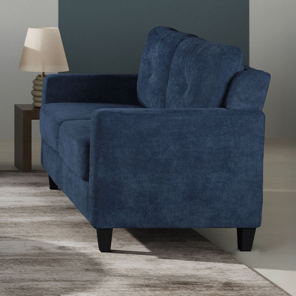 Horatio - Loveseat - Navy Chenille