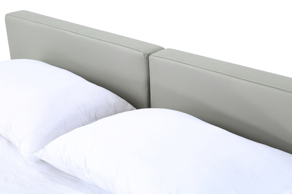 Opal Modern Wenge & Grey Platform Bed - View 5