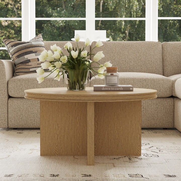 Waterfall Round Coffee Table