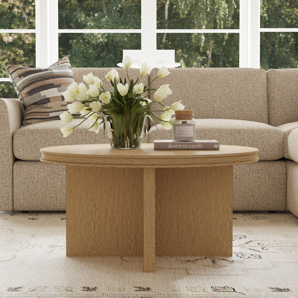 Waterfall Round Coffee Table