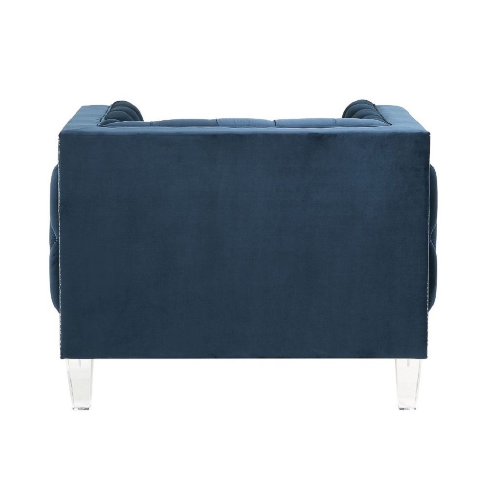 Ansario - Chair - Blue Velvet