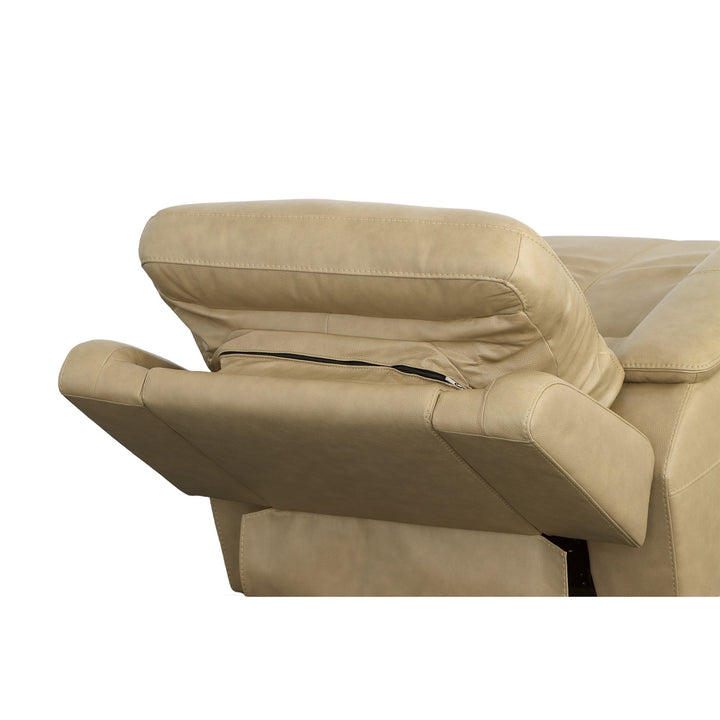 Odell Power Recliner With Power Headrest &amp; Lumbar Stone