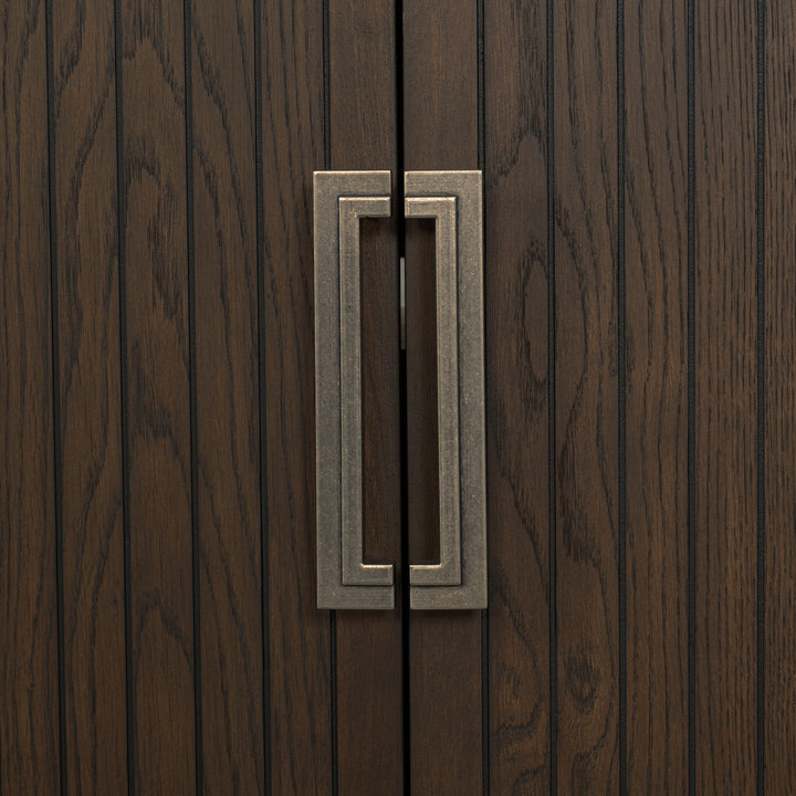 Flexsteel W1013-06 Athens  Entertainment Base  Dark Brown