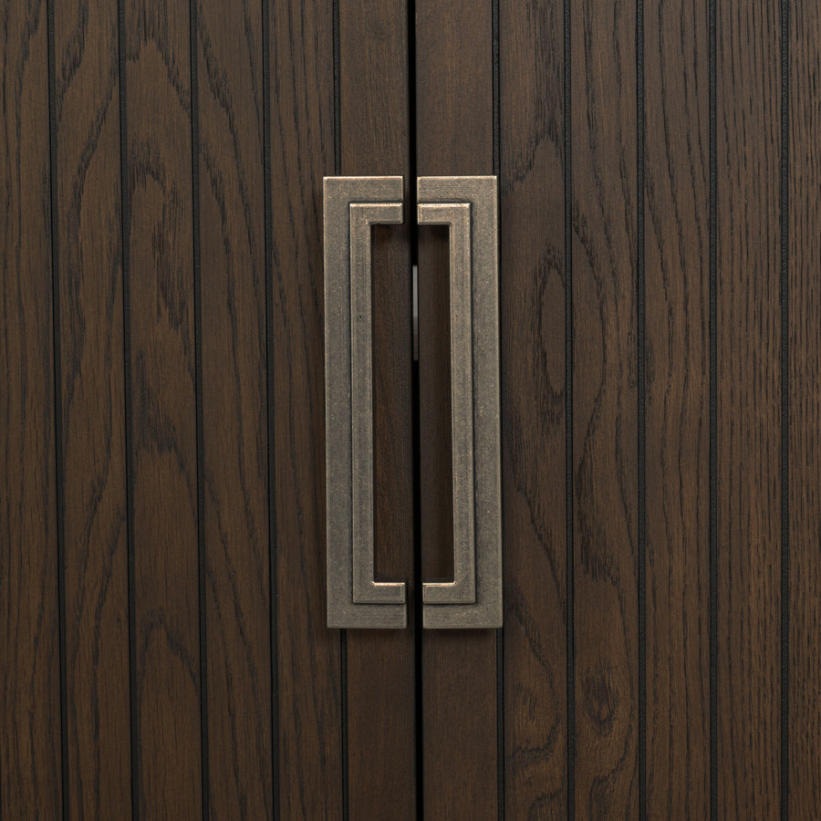 Flexsteel W1013-06 Athens  Entertainment Base  Dark Brown