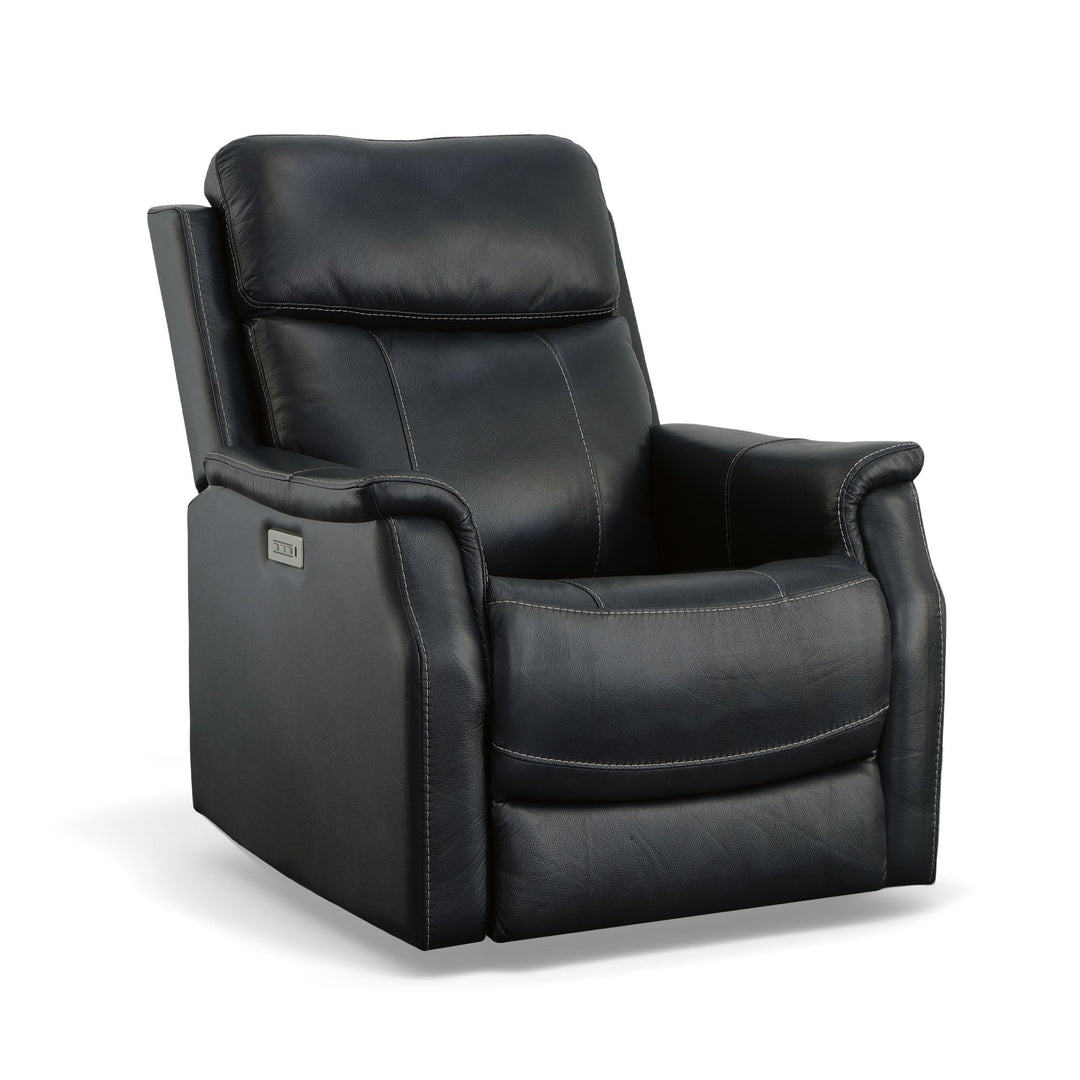 Easton  Power Recliner With Power Headrest & Lumbar  Ocean