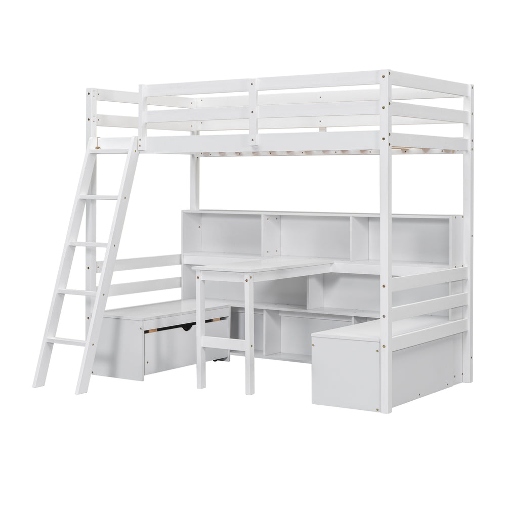 twin-loft-bed-with-storage-shelves-drawers-seat-and-desk-white-color