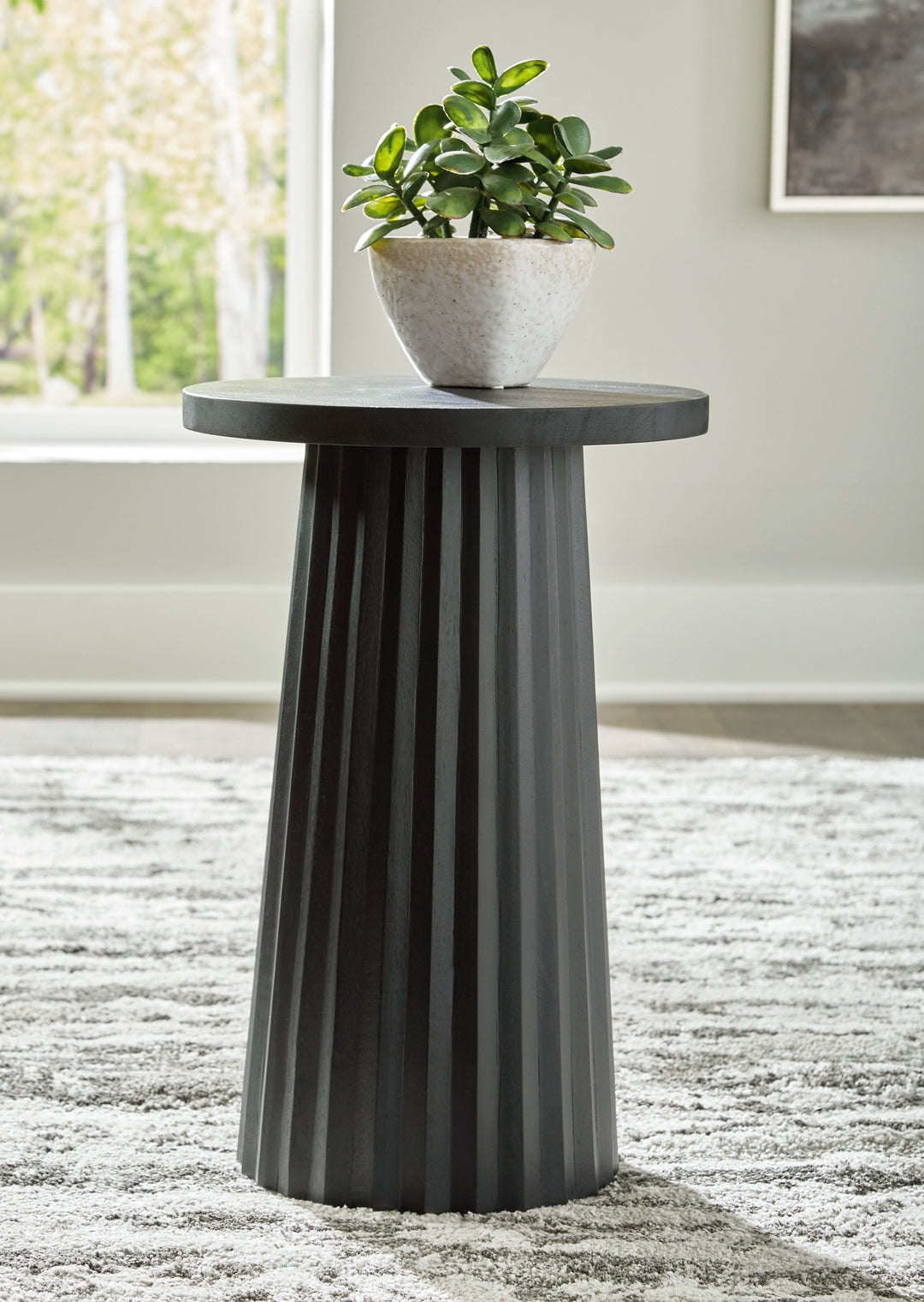 Ceilby - Accent Table - Black