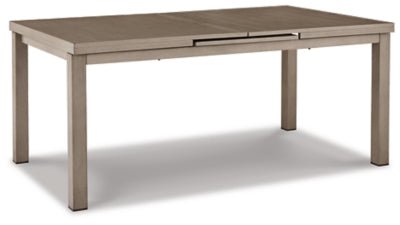 Beach Front Outdoor Dining Table - Beige | Ashley Furniture