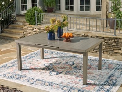Beach Front Outdoor Dining Table - Beige Dining Table modern furniture Contempo Furniture