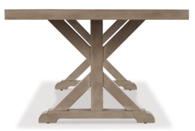 Beachcroft Outdoor Dining Table - Beige Dining Table modern furniture Contempo Furniture