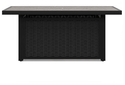 Beachcroft Outdoor Fire Pit Table - Black Fire Pits modern furniture Contempo Furniture