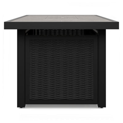 Beachcroft Outdoor Fire Pit Table - Black Fire Pits modern furniture Contempo Furniture