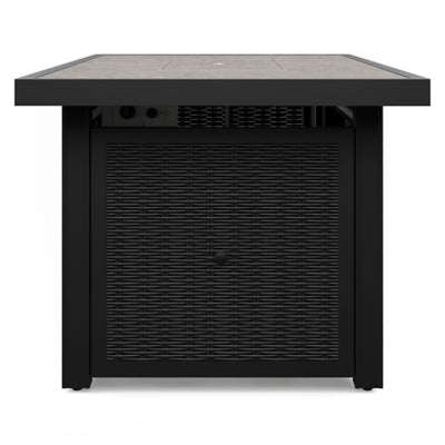 Beachcroft Outdoor Fire Pit Table - Black Fire Pits modern furniture Contempo Furniture