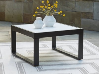 Beachloft Outdoor Coffee Table - Black Coffee Table modern furniture Contempo Furniture