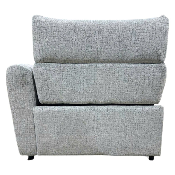 Fullar - RAF Modular Power Motion Recliner - Light Gary Chenille