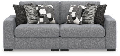 Bealton 2 - Piece Sectional - Gray Stationary Sectional modern furniture Contempo Furniture