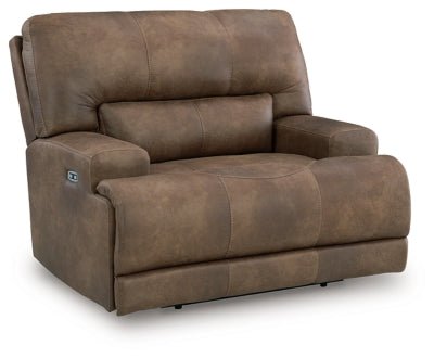 Beckley Place Power Recliner - Dark Brown Reclining Chair modern furniture Contempo Furniture
