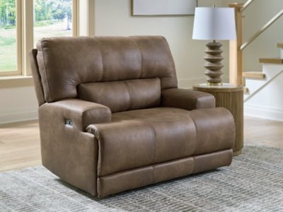 Beckley Place Power Recliner - Dark Brown Reclining Chair modern furniture Contempo Furniture