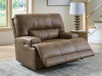 Beckley Place Power Recliner - Dark Brown Reclining Chair modern furniture Contempo Furniture