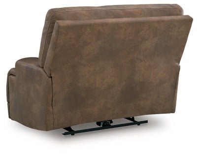 Beckley Place Power Recliner - Dark Brown Reclining Chair modern furniture Contempo Furniture