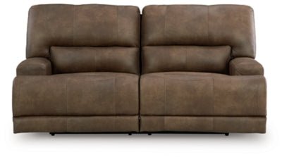 Beckley Place Power Reclining Sofa - Dark Brown Power Reclining Sofa modern furniture Contempo Furniture