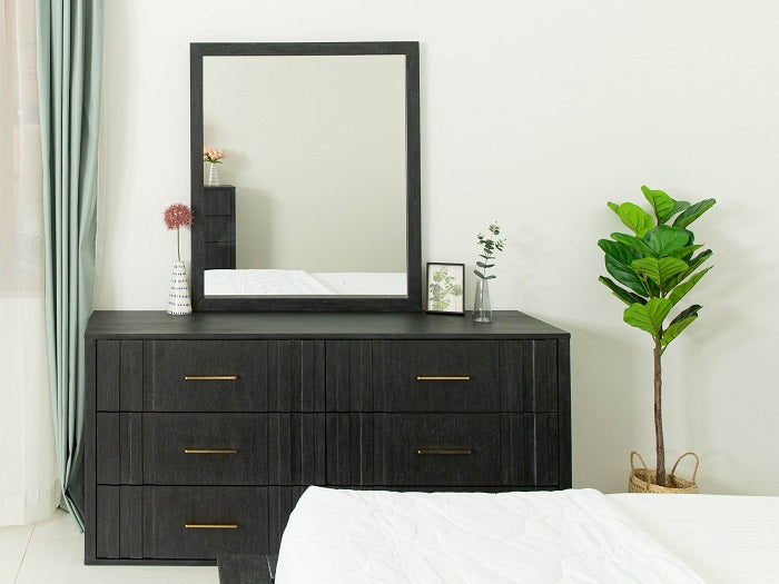 Manchester- Contemporary Dark Grey Dresser - View 5