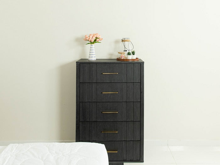 Manchester- Contemporary Dark Grey Chest