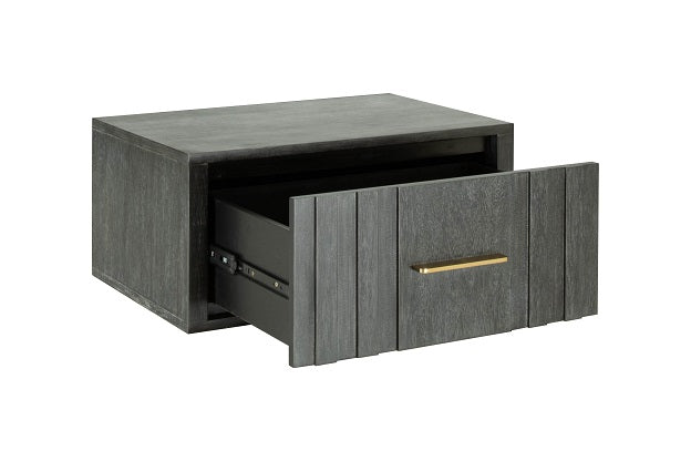 Manchester- Contemporary Dark Grey Nightstand