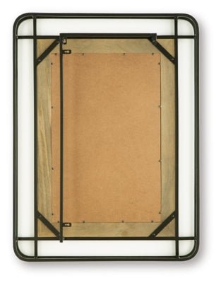 Beelman Accent Mirror - Light Brown Accent Mirror modern furniture Contempo Furniture