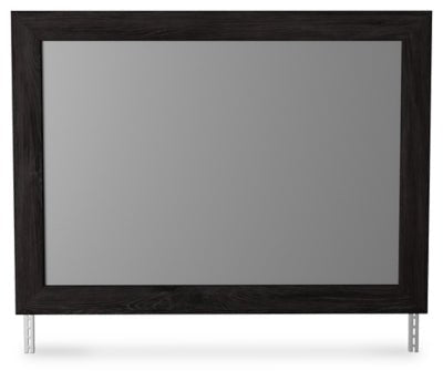 Belachime Bedroom Mirror - Dark Gray Mirror modern furniture Contempo Furniture