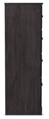Belachime Chest of Drawers - Dark Gray Accent Chest modern furniture Contempo Furniture