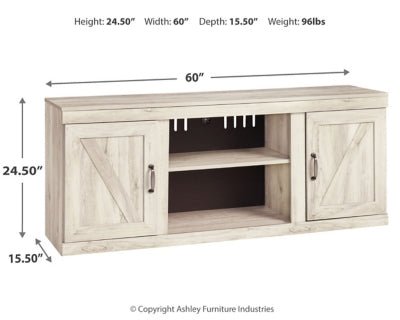 Bellaby 4 - Piece Entertainment Center with Electric Fireplace - Beige Entertainment Centers modern furniture Contempo Furniture