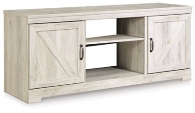 Bellaby 63" TV Stand - Beige | Ashley Furniture