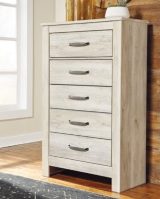 Bellaby Chest of Drawers - Beige Accent Chest modern furniture Contempo Furniture