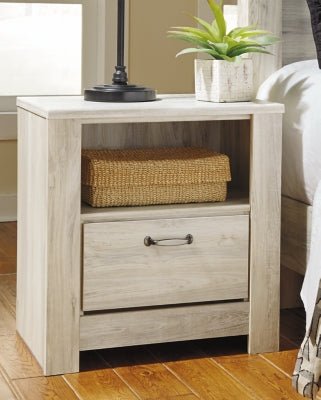 Bellaby Nightstand - Beige Accent Nightstand modern furniture Contempo Furniture