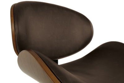 Bellatier Adjustable Height Bar Stool - Dark Brown Adjustable Height modern furniture Contempo Furniture